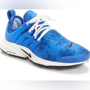 Nike Air Presto royal blue floral sneakers